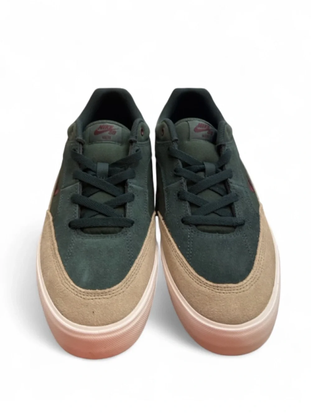 Nike SB Malor ‘Green Tan’ Suede Low-Top Sneakers Size US Men’s 10